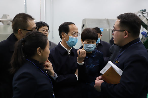 山西省政协副主席李青山 推动科技成果产业化 J9集团健康产业集团 J9集团